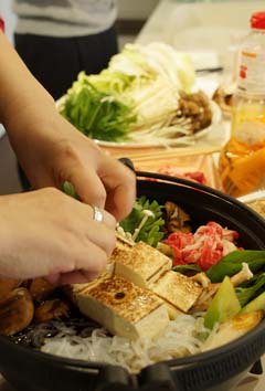 クリスマスイブは“すき焼き”