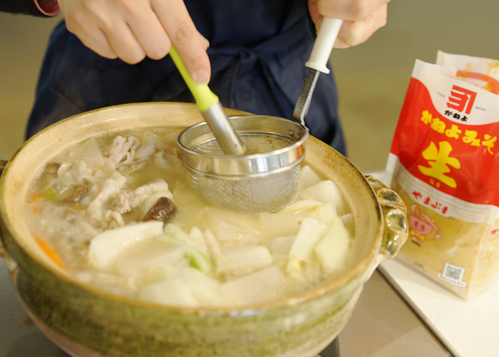 ストア 麦 味噌 鍋